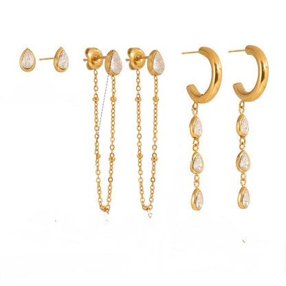 Alana Trio Earrings