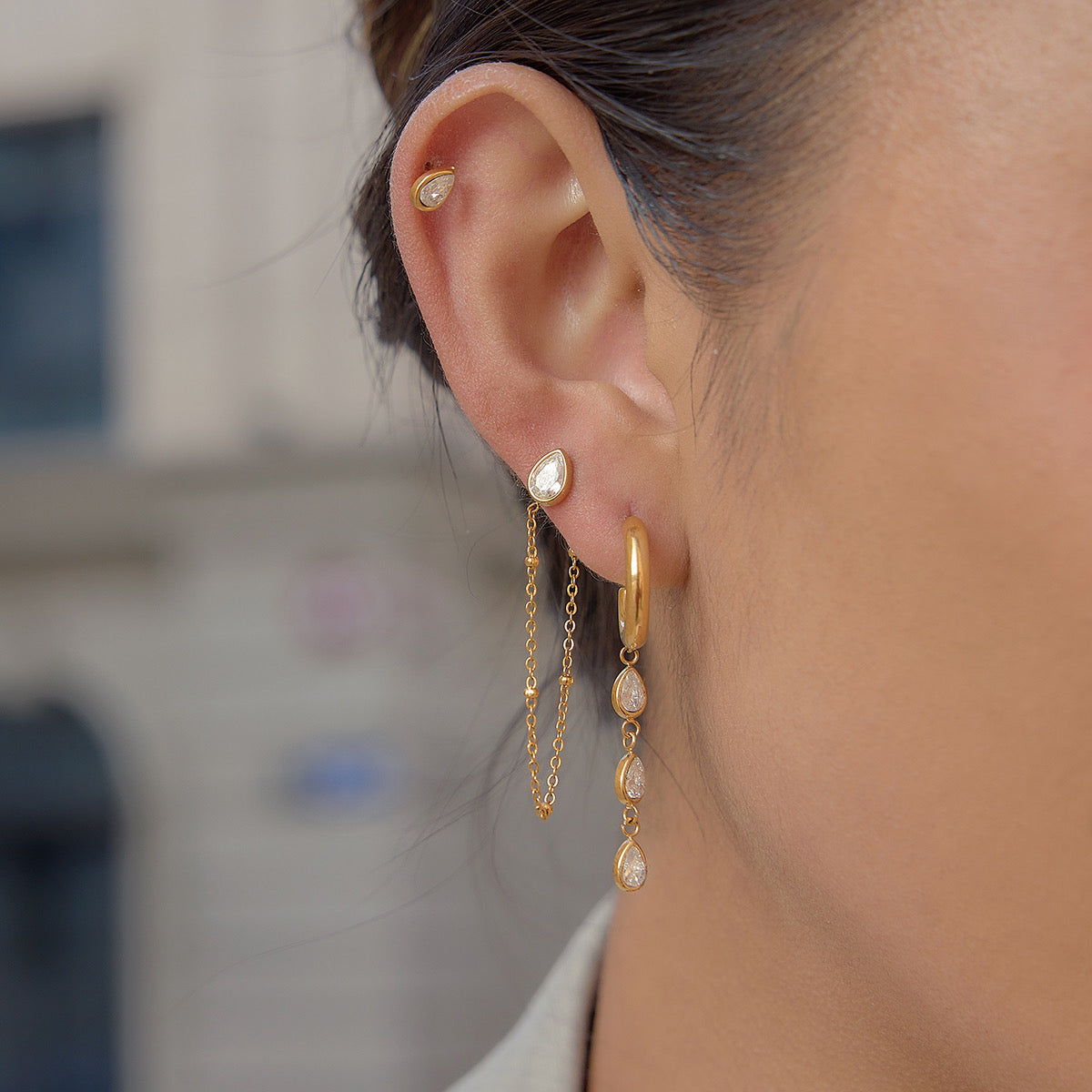 Alana Trio Earrings