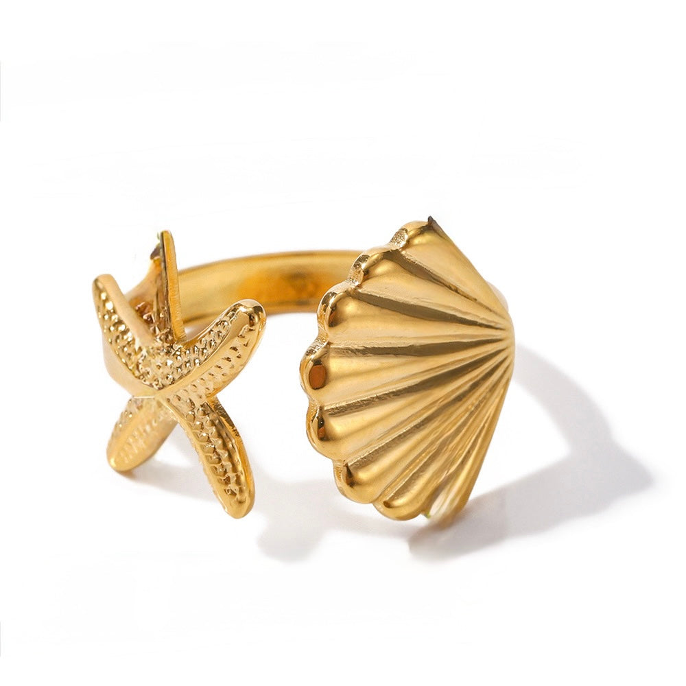 Seahorse & Maré Ring